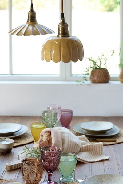 Stropní lampa Lunel Enamel Mellow