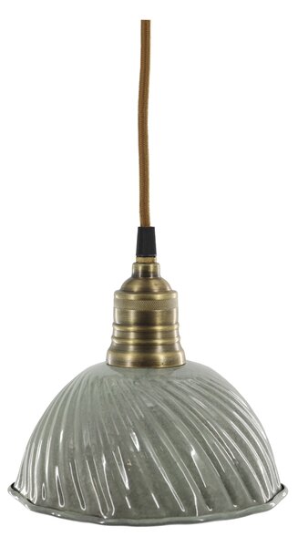 Stropní lampa Lunel Twisted Opal