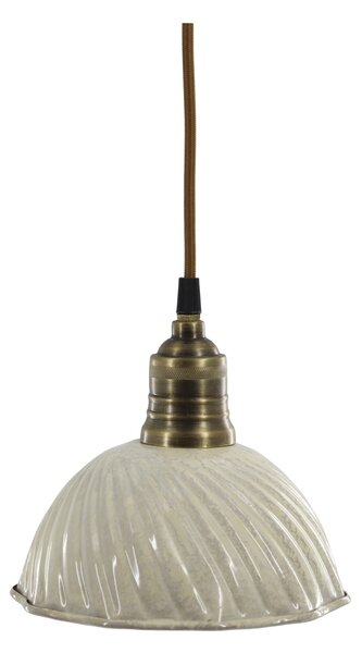Stropní lampa Lunel Twisted Cream