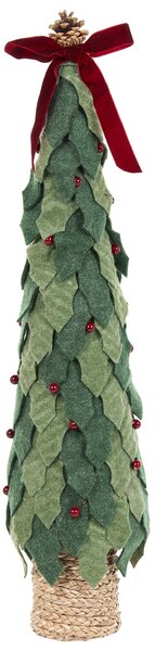 Sada 2 sošek SIMONIEMI 55/75 cm Vánoční stromek Zelená