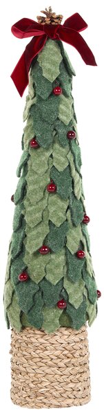 Sada 2 sošek SIMONIEMI 55/75 cm Vánoční stromek Zelená