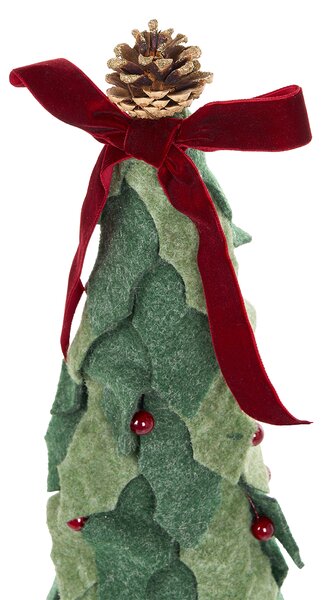 Sada 2 sošek SIMONIEMI 55/75 cm Vánoční stromek Zelená