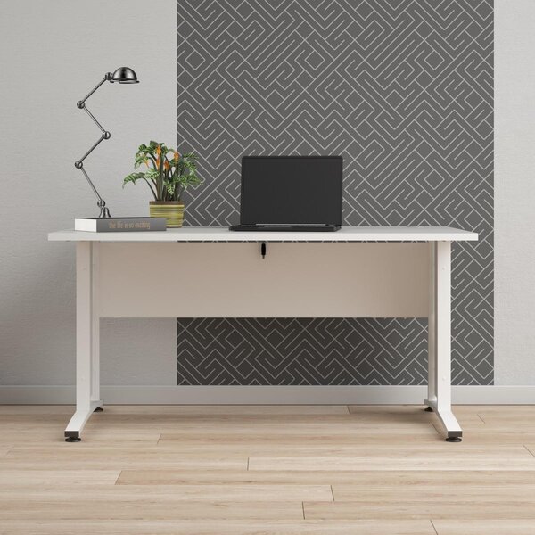 Kancelářský stůl Modulo 150 x 80 cm, bílá