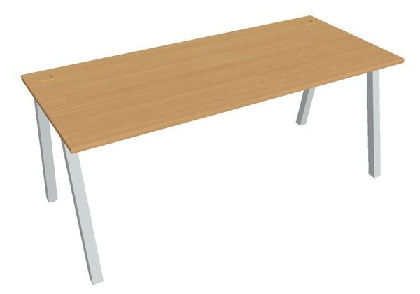 Kancelářský pracovní stůl USA 1800, bílá RAL 9016, deskaakát