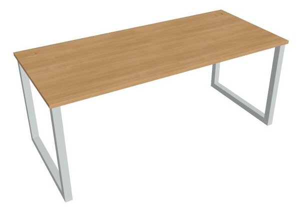 Kancelářský pracovní stůl USO 1800, bílá RAL 9016, deskaakát