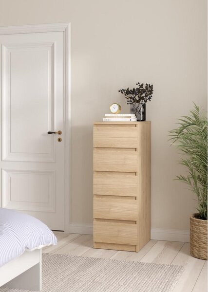 Komoda Simplicity 40 x 50 x 111,5 cm, hikora jackson