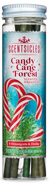 Vonné tyčinky na stromeček- Scentsicles Candy Cane Forest 6ks