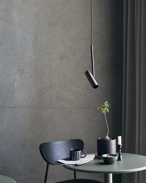 Stropní lampa Nerys černá