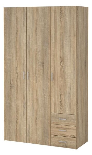 Šatní skříň Sid 115,8 x 49,5 x 200,4 cm, dub sonoma
