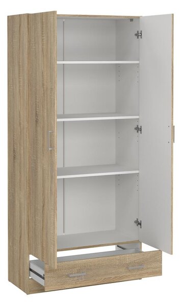Šatní skříň Sid 80 x 36 x 170 cm, dub sonoma