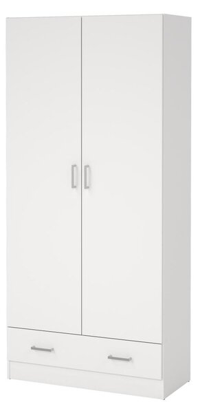 Šatní skříň Sid 80 x 36 x 170 cm, bílá