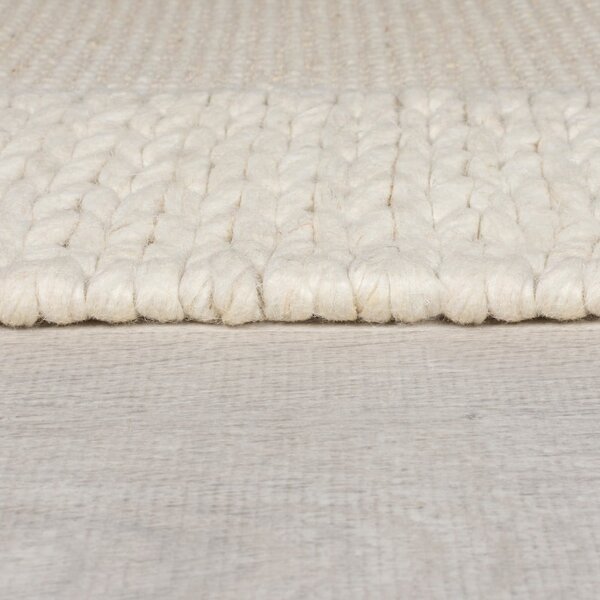 Béžový vlněný koberec 170x120 cm Rue - Flair Rugs