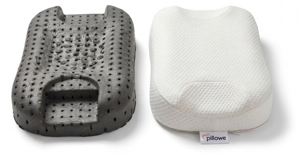 PILLOWE Protivráskový polštář, 55x33x13 cm, nastavitelný