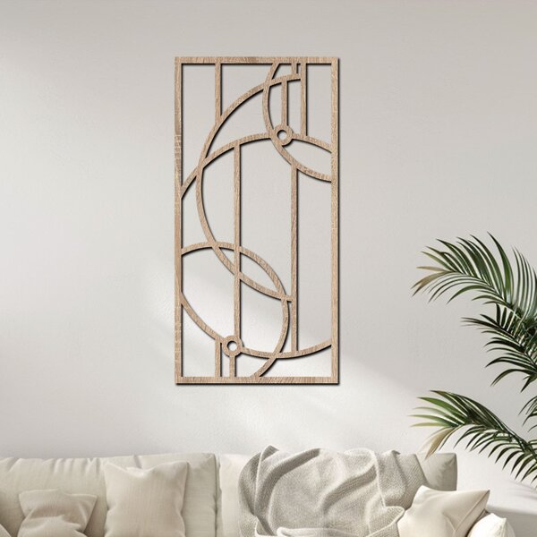 Dekorační panel GATSBY III | Rozměry (cm): 30x60 | Zvolte barvu dekoru: Ořech