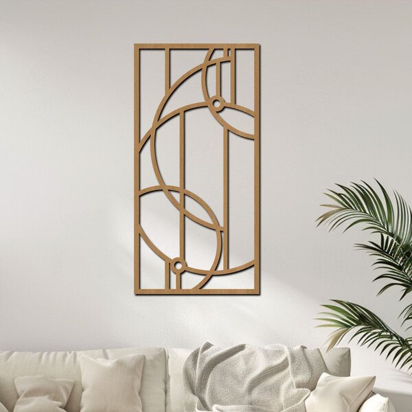 Dekorační panel GATSBY III | Rozměry (cm): 30x60 | Zvolte barvu dekoru: Ořech