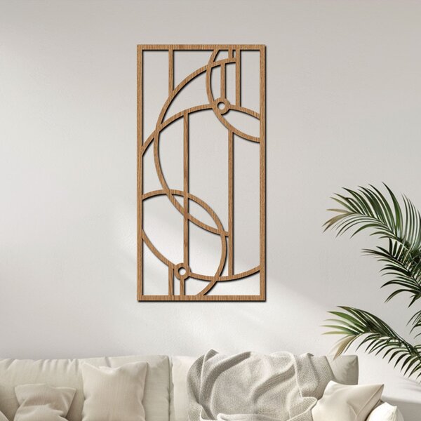 Dekorační panel GATSBY III | Rozměry (cm): 30x60 | Zvolte barvu dekoru: Ořech