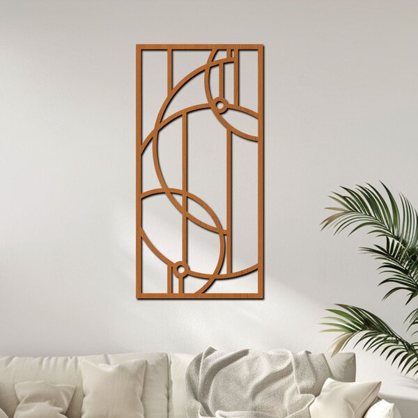 Dekorační panel GATSBY III | Rozměry (cm): 30x60 | Zvolte barvu dekoru: Ořech