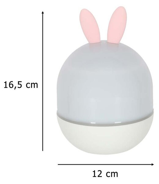 Noční lampa se hvězdným projektorem - zajíček - Teenageři - Narozeniny - Vánoce