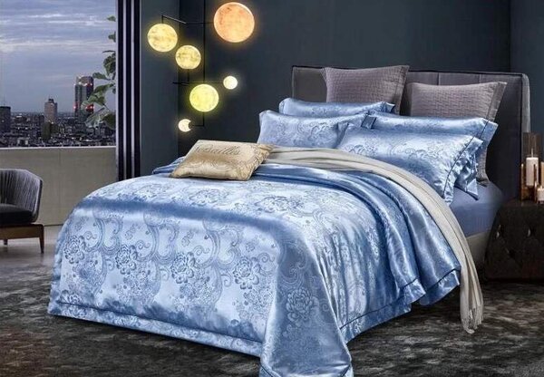 LUXUSNÍ ZÁMECKÉ SATÉNOVÉ POVLEČENÍ 140x200/70x90cm - MADLENKA + POVLAK NA POLŠTÁŘEK ZDARMA !