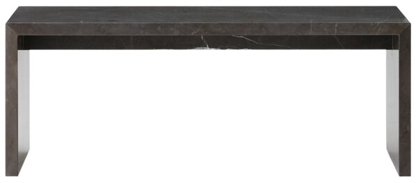 Audo CPH Hnědo šedý mramorový konferenční stolek AUDO PLINTH 100 x 35 cm