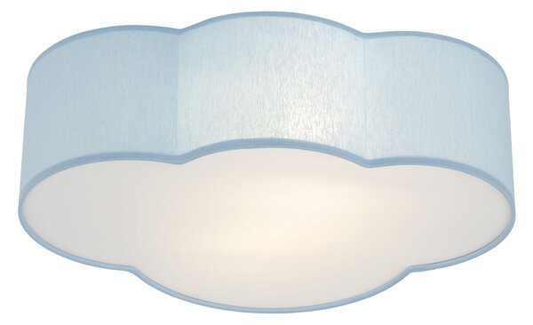 TK Lighting 6074 - Dětské stropní svítidlo Cloud 2xE27, modrá