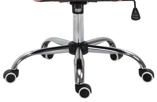 Vinsetto Kancelářská Židle, Ergonomická Židle s Područek, Polstrované Opěradlo, Výškově Nastavitelná Počítačová Židle z Umělé Kůže, Otočná Židle do Do