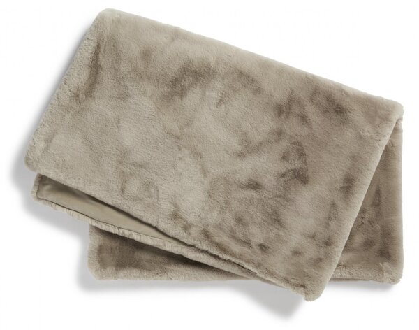 Skinnwille Home Collection Pléd Fluffy, umělá kožešina, taupe, 120x180 cm