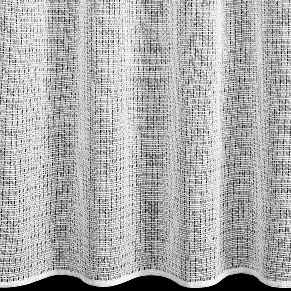 ZÁCLONA NA KROUŽCÍCH ELIRA 140X250 CM BÍLÁ