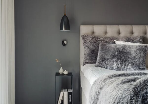 Skinnwille Home Collection Polštář Stily Grey, umělá kožešina, 60x40 cm