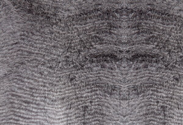 Skinnwille Home Collection Polštář Stily Grey, umělá kožešina, 60x40 cm