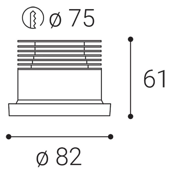 LED2 2150151 Zápustné svítidlo SPOT II A, W 9W 3000K/3500K/4000K UGR bílá