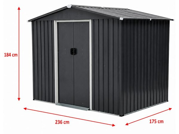 Zahradní domek na nářadí AVENBERG 2,36 x 1,75 m