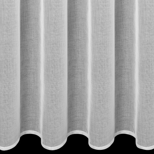 ZÁCLONA NA PÁSCE ARTEMIDA 400X160 CM BÍLÁ