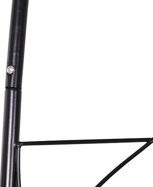 Outsunny Kovový Růžový Oblouk pro Šplhající Rostliny Zahradní Oblouk s Ostrým Vrcholem Kovová Konstrukce Obelisk pro Růže 114 x 30 x 230 cm Černý | Ao