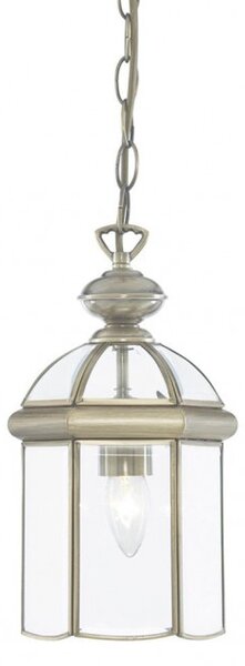 Searchlight 7131AB Závěsné svítidlo BEVELLED LANTERN