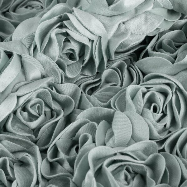 ZATEMŇOVACÍ ZÁVĚS NA KROUŽCÍCH EVA MINGE ROSES13 140X250 CM MÁTOVÁ
