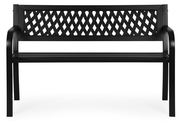 MultiGarden Zahradní lavička Mariner 120 cm černá