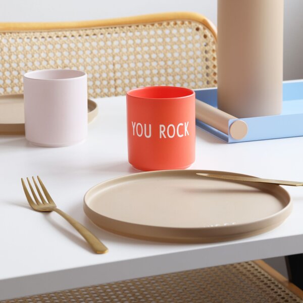 Porcelánový hrnek Orange You Rock 300 ml