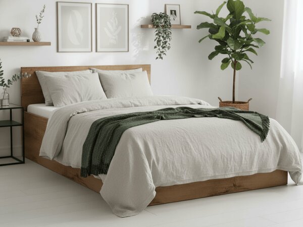Postel SOFIA 120 x 200 cm, dub artisan