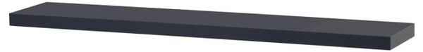 Nástěnná police 120 cm šedá P-002 GREY2