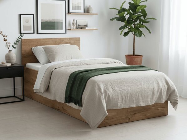 Postel SOFIA 90 x 200 cm, dub artisan