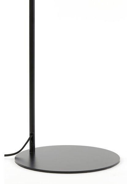 Černá stojací lampa (výška 155 cm) Lekar – Light & Living