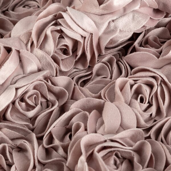 ZATEMŇOVACÍ ZÁVĚS NA KROUŽCÍCH EVA MINGE ROSES13 140X250 CM PUDROVÁ