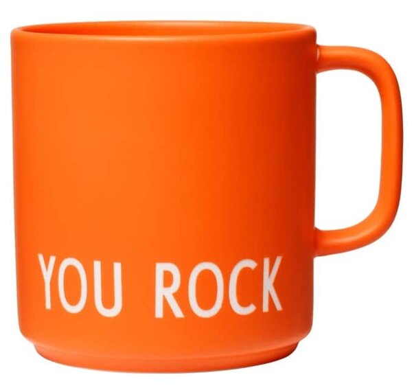 Porcelánový hrnek You Rock Orange 300 ml