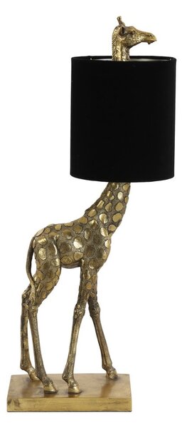 Stolní lampa v černo-bronzové barvě (výška 61 cm) Giraffe – Light & Living