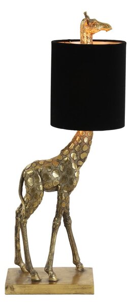 Stolní lampa v černo-bronzové barvě (výška 61 cm) Giraffe – Light & Living
