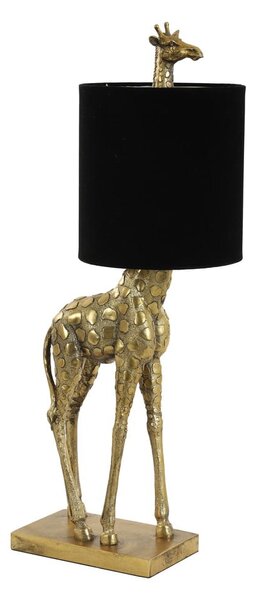 Stolní lampa v černo-bronzové barvě (výška 61 cm) Giraffe – Light & Living