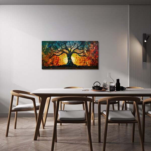 Obraz zářivý strom života