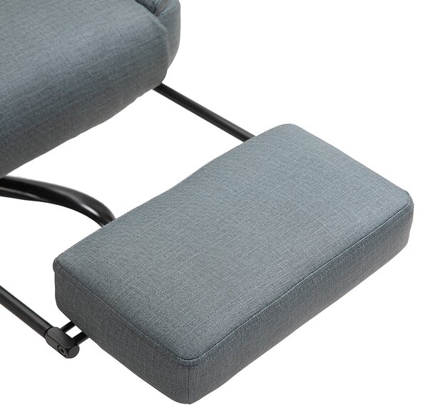 Vinsetto Kancelářská Židle Ergonomická Výkonná Židle 360° Otočná Počítačová Židle Výškově Nastavitelná S Opěrkou Hlava a Polstrovanými Opěrkami Rukou