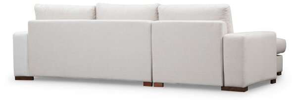 Hanah Home Rohová sedací souprava Loop 270 cm béžová levá
